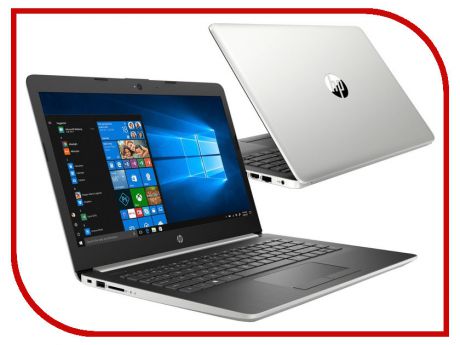 Ноутбук HP 14-cm0010ur Silver 4KH35EA (AMD Ryzen 3 2200U 2.5 GHz/8192Mb/1000Gb+128Gb SSD/AMD Radeon Vega 3/Wi-Fi/Bluetooth/Cam/14.0/1366x768/Windows 10 Home 64-bit)
