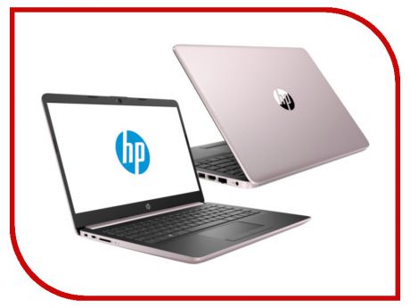 Ноутбук HP 14-cf0015ur Tranquil Pink 4JU27EA (Intel Core i7-8550U 1.8 GHz/8192Mb/1000Gb+128Gb SSD/AMD Radeon 530 4096Mb/Wi-Fi/Bluetooth/Cam/14.0/1920x1080/Windows 10 Home 64-bit)