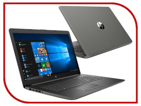 Ноутбук HP 17-by0030ur Grey 4JV30EA (Intel Core i5-8250U 1.6 GHz/8192Mb/1000Gb+128Gb SSD/DVD-RW/AMD Radeon 530 2048Mb/Wi-Fi/Bluetooth/Cam/17.3/1920x1080/Windows 10 Home 64-bit)