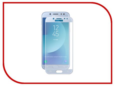 Аксессуар Защитное стекло для Samsung Galaxy J7 2017 Solomon 2.5D Full Cover Blue 3909