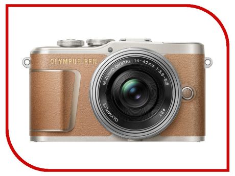 Фотоаппарат Olympus Pen E-PL9 Kit 14-42 mm F/3.5-5.6 EZ Brown-Silver