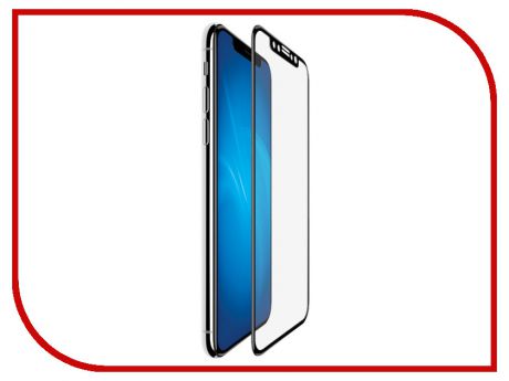 Аксессуар Защитное стекло Red Line Full Screen Tempered Glass Full Glue для APPLE iPhone XS Max Black УТ000016087