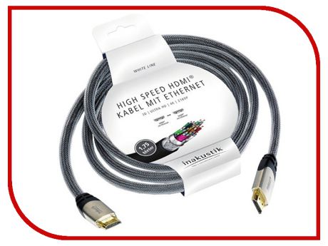 Аксессуар Inakustik HDMI 1.75m White 010527502