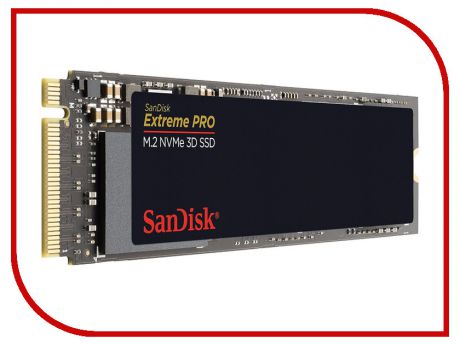 Жесткий диск 500Gb - SanDisk Extreme Pro M.2 NVME 3D SDSSDXPM2-500G-G25