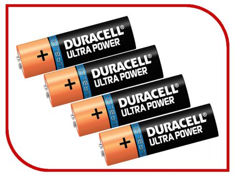 Батарейка AA - Duracell LR6 4BL Ultra Power (4 штуки)