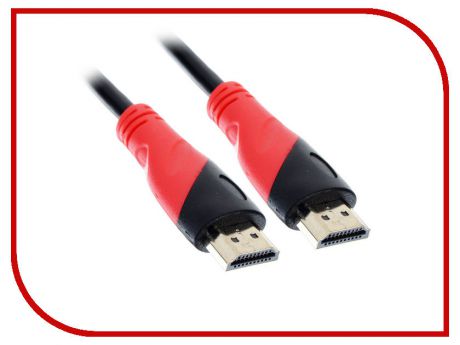 Аксессуар LEBEN HDMI-HDMI 2.0 4К 3m Black-Red 901-090