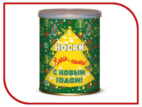 Носки Елки-палки С Новым годом! Canned Socks Black 416758