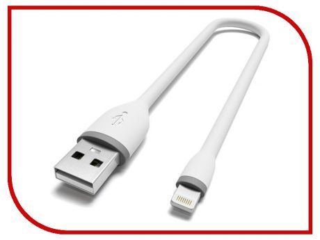 Аксессуар Satechi Flexible Lightning - USB 25cm White ST-FCL10W2