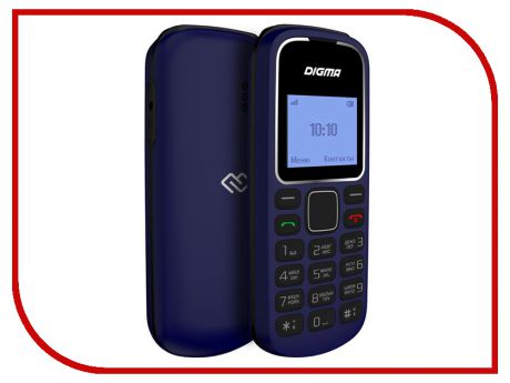 Сотовый телефон Digma LINX A105 2G Blue