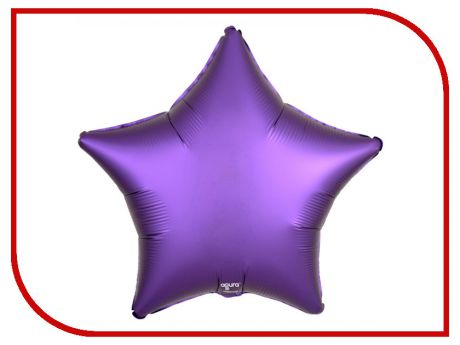 Шар фольгированный Agura Звезда 21-inch Purple Mystic 3857960