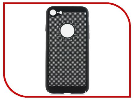 Аксессуар Чехол BROSCO Perforated для APPLE iPhone 8 Black IP8-HOLE-BLACK