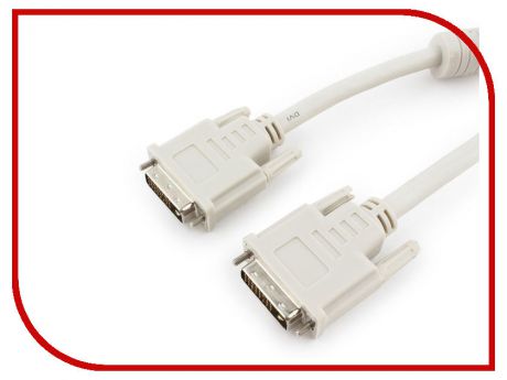 Аксессуар Gembird Cablexpert DVI-D Dual Link 25M/25M 10m CC-DVI2-10M