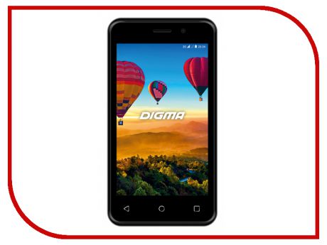 Сотовый телефон Digma LINX ALFA 3G Black