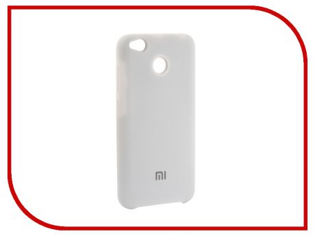 Аксессуар Чехол для Xiaomi Redmi 4X Innovation Silicone White 12601