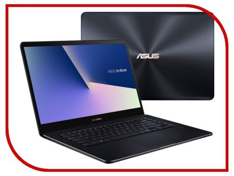 Ноутбук ASUS Zenbook Pro UX550GE-BN029R 90NB0HW3-M00430 Deep Dive Blue (Intel Core i5-8300H 2.3 GHz/8192Mb/512Gb SSD/nVidia GeForce GTX 1050Ti 4096Mb/Wi-Fi/Bluetooth/Cam/15.6/1920x1080/Windows 10 64-bit)