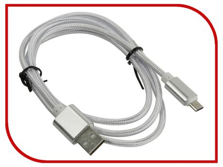 Аксессуар KS-is USB - MicroUSB 1.0m Grey KS-324S