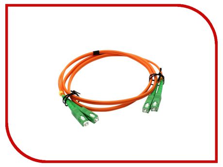 Сетевой кабель VCOM Optical Patch Cord SC-SC Duplex 1m VDA202-1M