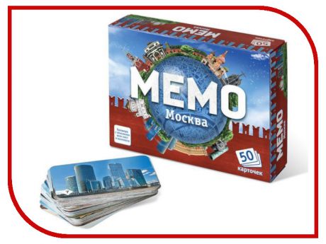 Настольная игра Нескучные Игры Мемо Москва НИ18