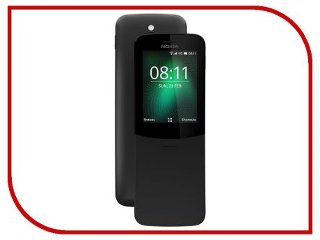 Сотовый телефон Nokia 8110 4G Black