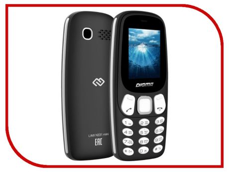 Сотовый телефон Digma Linx N331 Mini Black