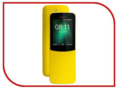 Сотовый телефон Nokia 8110 4G Yellow