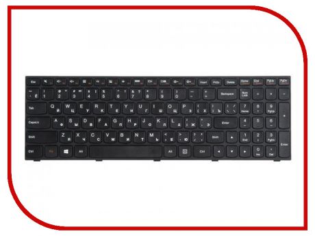 Клавиатура RocknParts Zip для Lenovo IdeaPad Flex 2-15/G50-30/G50-45/G50-70/G50-80/G70-70/G70-80/G5030/G5045/G5070/E50-70/M50-70/Z50-70/Z50-75/Z5070/Z5075/Z70-80 Black 377040