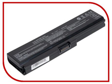 Аккумулятор RocknParts Zip 10.8V 5200mAh для Toshiba Satellite L750/A660/A665/C640/C650/C650D/C660 432091
