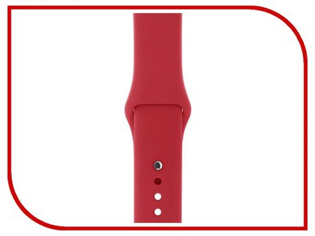 Аксессуар Ремешок Gurdini Sport Silicone для APPLE Watch 42mm Red 905022