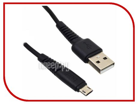 Аксессуар Budi USB - MicroUSB 0.2m Black M8J150M20