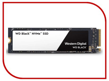 Жесткий диск 500Gb - Western Digital Black NVMe SSD WDS500G2X0C