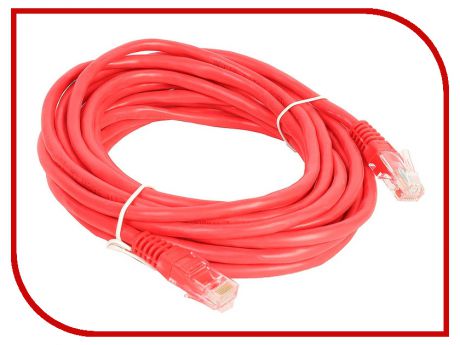 Сетевой кабель AOpen UTP cat.5e ANP511 5m Red ANP511_5M_R
