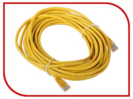 Сетевой кабель AOpen UTP cat.5e ANP511 10m Yellow ANP511_10M_Y