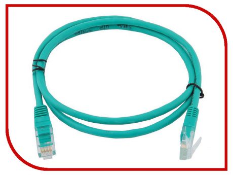 Сетевой кабель AOpen UTP cat.5e ANP511 1m Green ANP511_1M_G