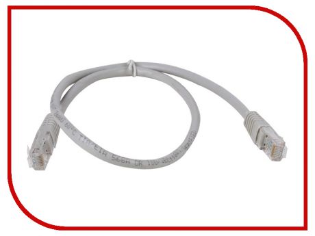 Сетевой кабель AOpen UTP cat.5e ANP511 0.5m Grey ANP511_0.5M