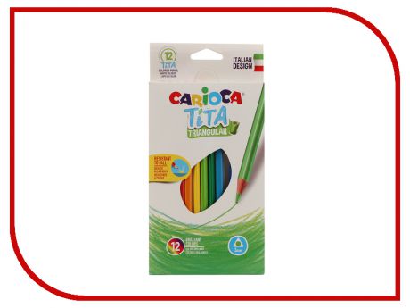 Карандаши цветные Carioca Tita 12 цветов 42786 / 262579