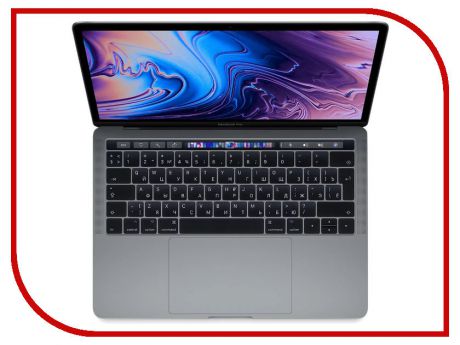 Ноутбук APPLE MacBook Pro 13 MR9Q2RU/A Space Grey (Intel Core i5 2.3 GHz/8192Mb/256Gb SSD/Intel HD Graphics 655/Wi-Fi/Cam/13/Mac OS)