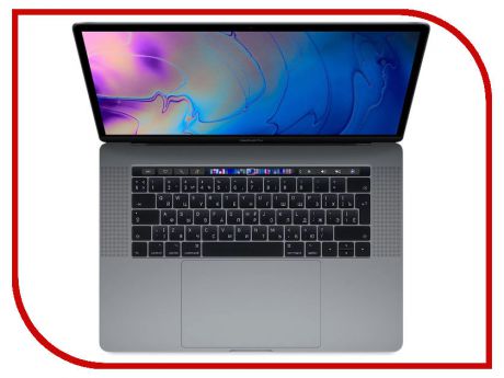Ноутбук APPLE MacBook Pro 15 MR932RU/A Space Grey (Intel Core i7 2.2 GHz/16384Mb/256Gb SSD/AMD Radeon Pro 555X 4096Mb/Wi-Fi/Cam/15/Mac OS)