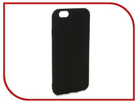 Аксессуар Чехол Pero Soft Touch для APPLE iPhone 6/6S Black PRSTC-I6B