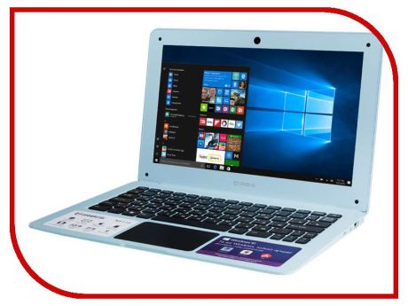 Ноутбук Irbis NB110A Azure (Intel Atom Z8350 1.44 GHz/2048Mb/32Gb/Intel HD Graphics/Wi-Fi/Bluetooth/Cam/11.6/1920x1080/Windows 10)