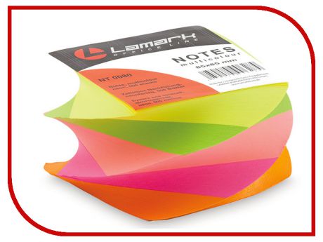 Стикеры Lamark 85x85mm 500 листов 5 Colors LAMARK80