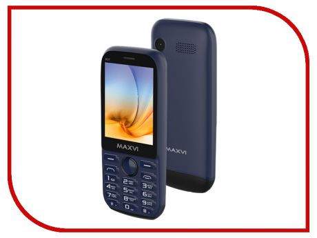 Сотовый телефон Maxvi K17 Marengo-Black