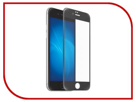 Аксессуар Противоударное стекло Innovation 2D Full Glue Cover для Apple iPhone 6 Plus Black 12820