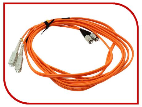 Сетевой кабель VCOM Optical Patch Cord FC-SC UPC Duplex 3m VDU102-3M