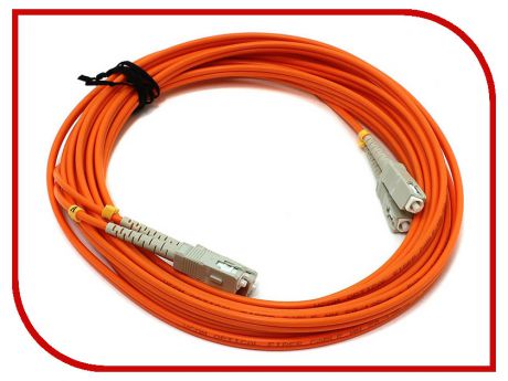 Сетевой кабель VCOM Optical Patch Cord SC-SC UPC Duplex 5m VDU202-5M