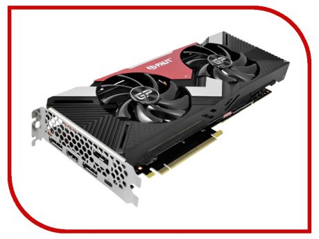 Видеокарта Palit GeForce RTX 2070 GamingPro OC 1410Mhz PCI-E 3.0 8192Mb 14000Mhz 256 bit HDMI 3xDP Type-C NE62070U20P2-1060A