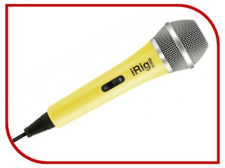 Микрофон IK Multimedia iRig Voice Yellow IP-IRIG-MICVOY-IN