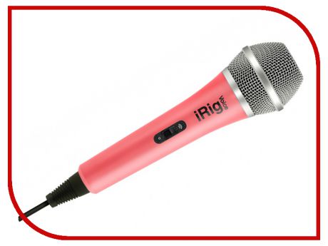 Микрофон IK Multimedia iRig Voice Pink IP-IRIG-MICVOP-IN