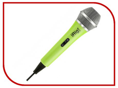 Микрофон IK Multimedia iRig Voice Green IP-IRIG-MICVOG-IN
