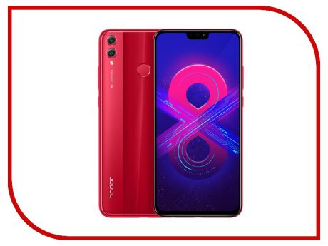 Сотовый телефон Honor 8X 4/64GB Red