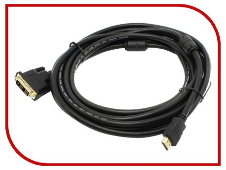 Аксессуар Telecom HDMI M to DVI-D M 5m CG480F-5M
